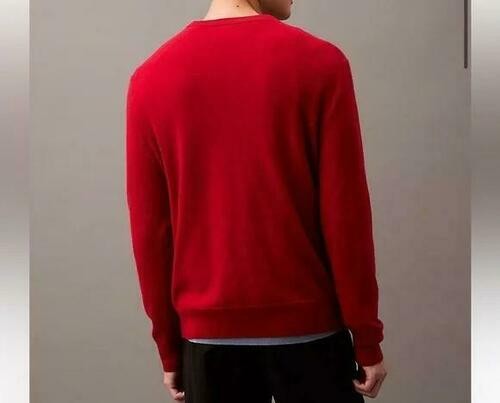 Translation missing: en.Calvin Klein Sweater Scarlet Sage Red Size 2XL All Cashmere Crewneck Reg Fit