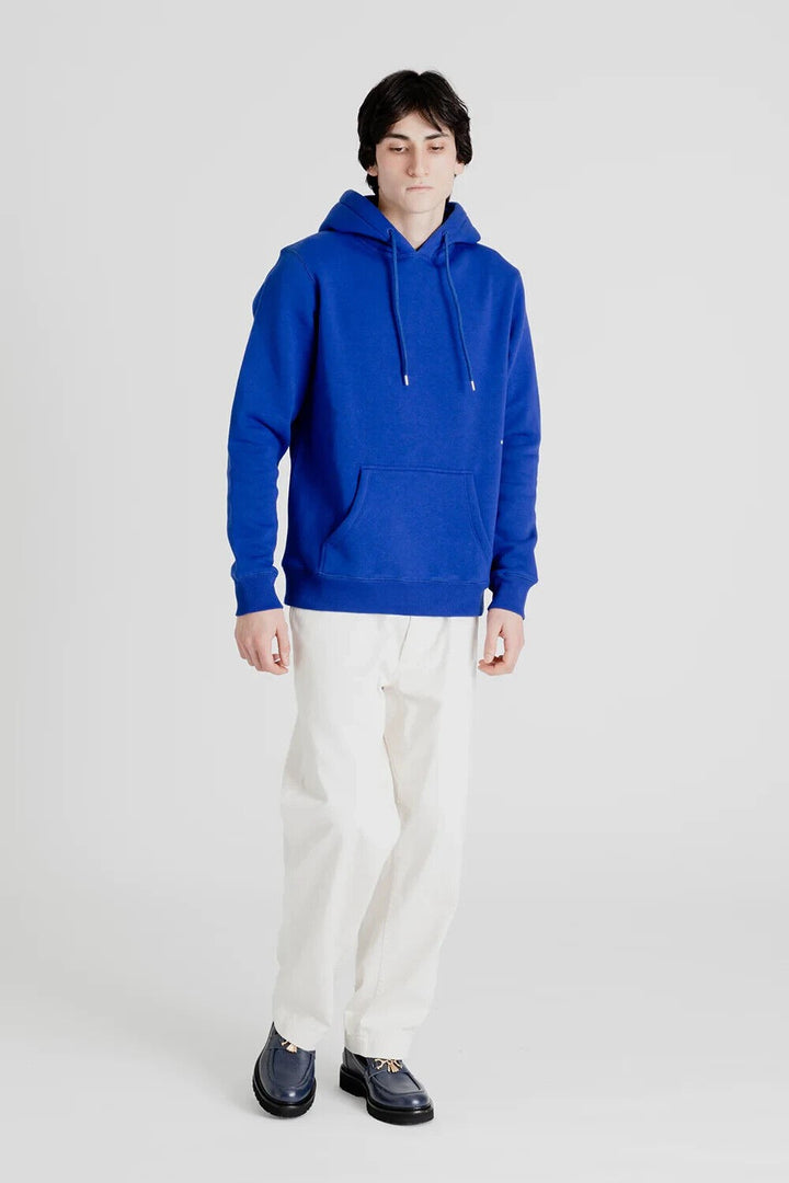 Translation missing: en.Soulland Men's Wallance Reg Fit Pullover Hoodie in Royal Blue-XL