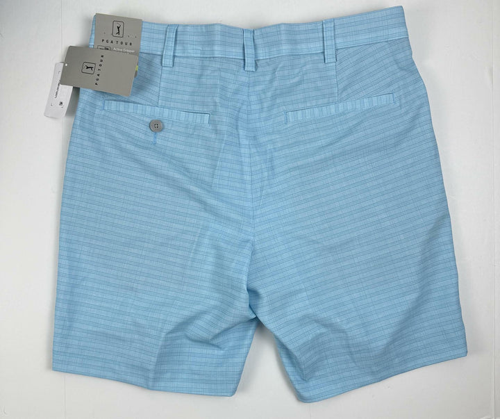 Translation missing: en.PGA TOUR Golf Shorts Blue Curacao Size 30 Inseam 8in Men Regular Fit UPF 50