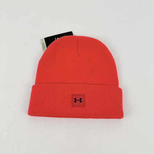 Translation missing: en.Under Armour Halftime Cuff Beanie Racer Red Cardinal One Size Fits Most Acrylic
