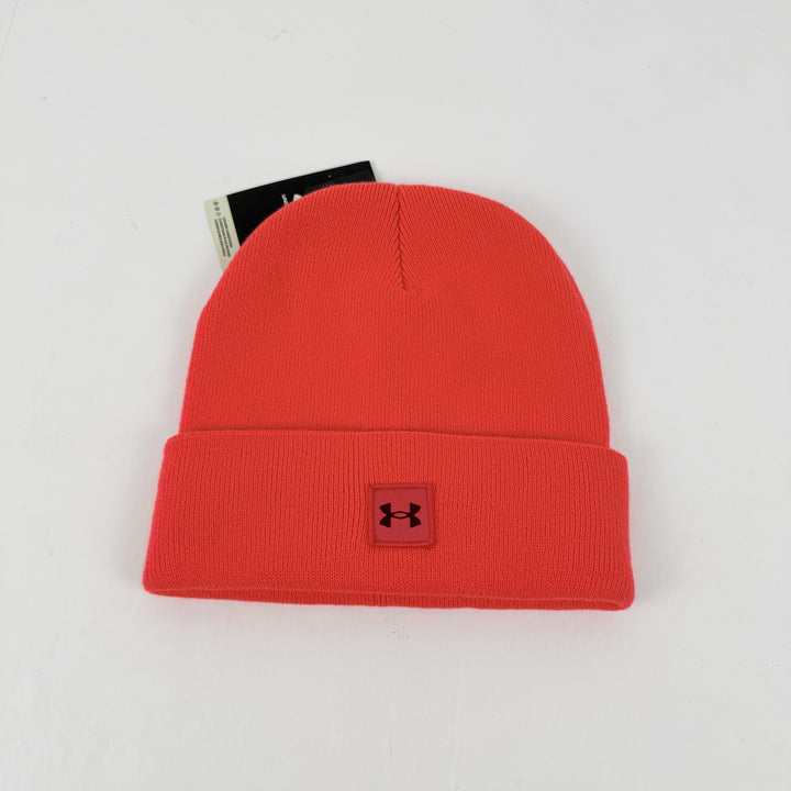 Translation missing: en.Under Armour Halftime Cuff Beanie Racer Red Cardinal One Size Fits Most Acrylic