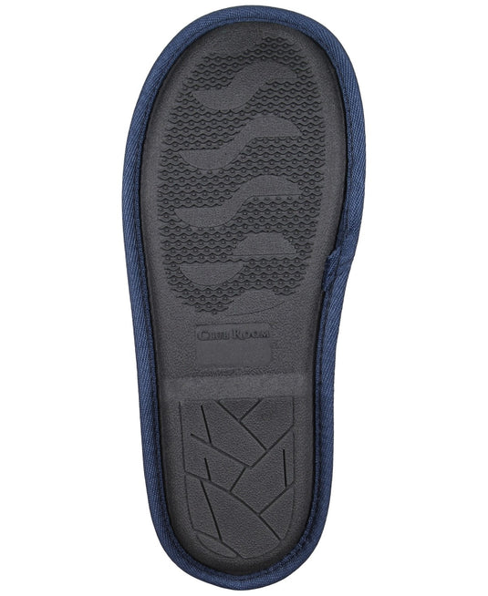 Translation missing: en.Club Room Eden Barn Plaid Comfort Sole Hoodback Slippers Green Multi-Large 10-11