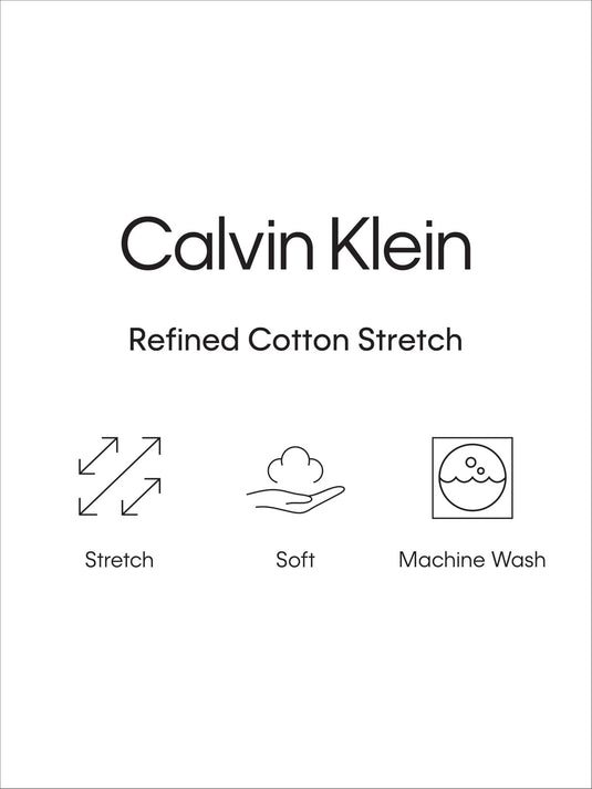 Translation missing: en.Calvin Klein Men's Dress Shirt Reg Fit Refined Cotton Stretch Lilac-17.5 32/33