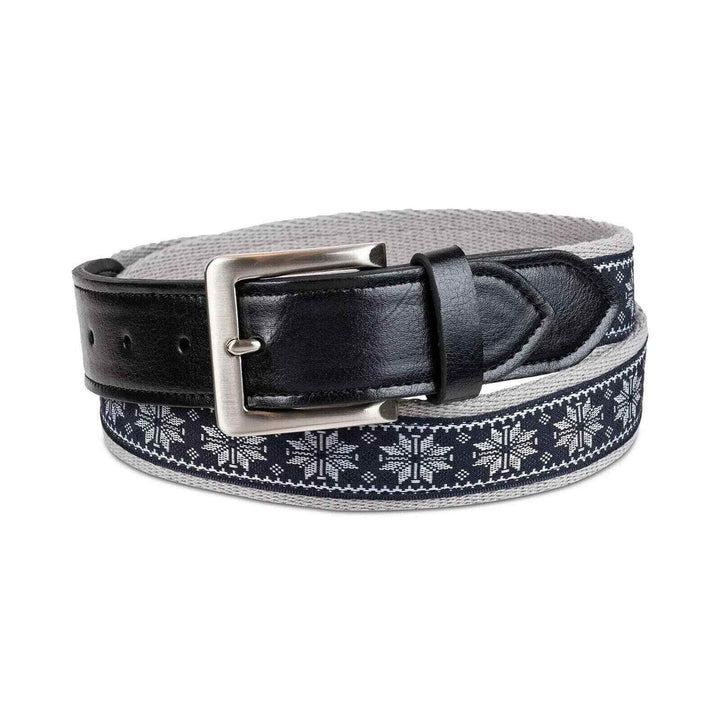 Translation missing: en.Club Room Men's Faux Leather Holiday Cheer Belt Multicolor-All Sizes