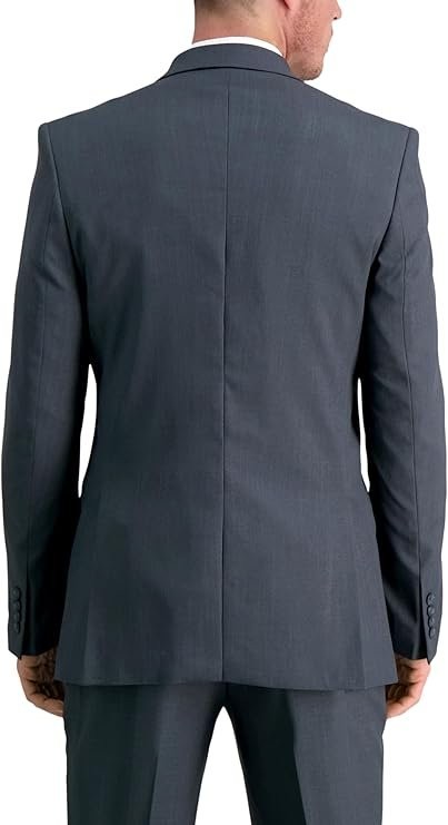 Translation missing: en.Haggar Men's Travel Performance Tailored Fit Suit Jacket Only Dk Gray Htr-42S