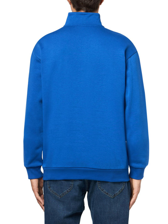 Translation missing: en.Reebok Identity Logo Quarter Zip Sweatshirt Boundless Blue Size XL Fleece