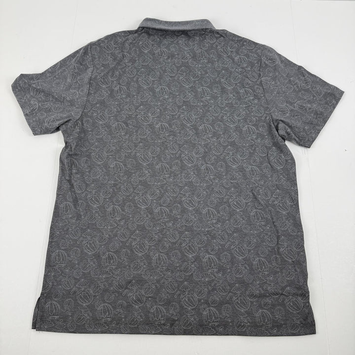 Translation missing: en.PGA TOUR Coconut Water Performance Polo Shirt  Charcoal Wind Heather-Medium