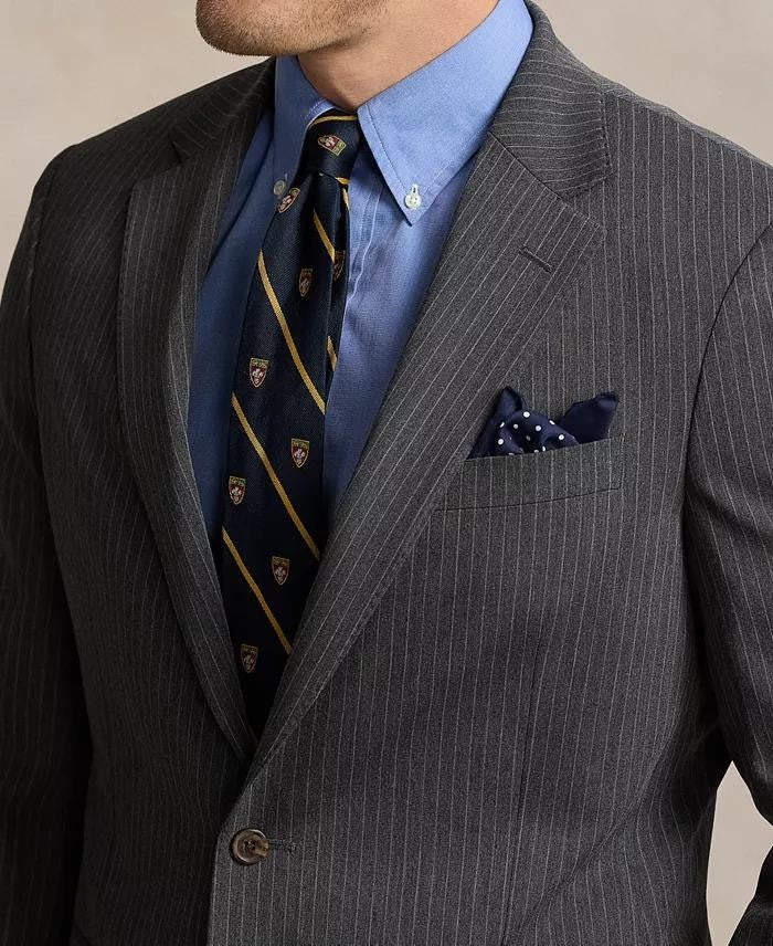 Translation missing: en.Polo Ralph Lauren Mens Polo Modern Performance Twill Sport Coat MD Grey/Grey-42S