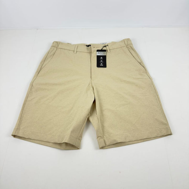 Translation missing: en.Alfani Men's Weekend Shorts Men's Size 40 Summer Khaki Heather Stretch