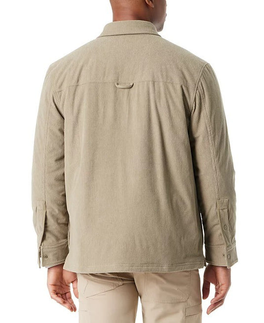 Translation missing: en.Bass Outdoor Shirt Jacket Men's XL Overland Trek Green Relaxed Fit Corduroy