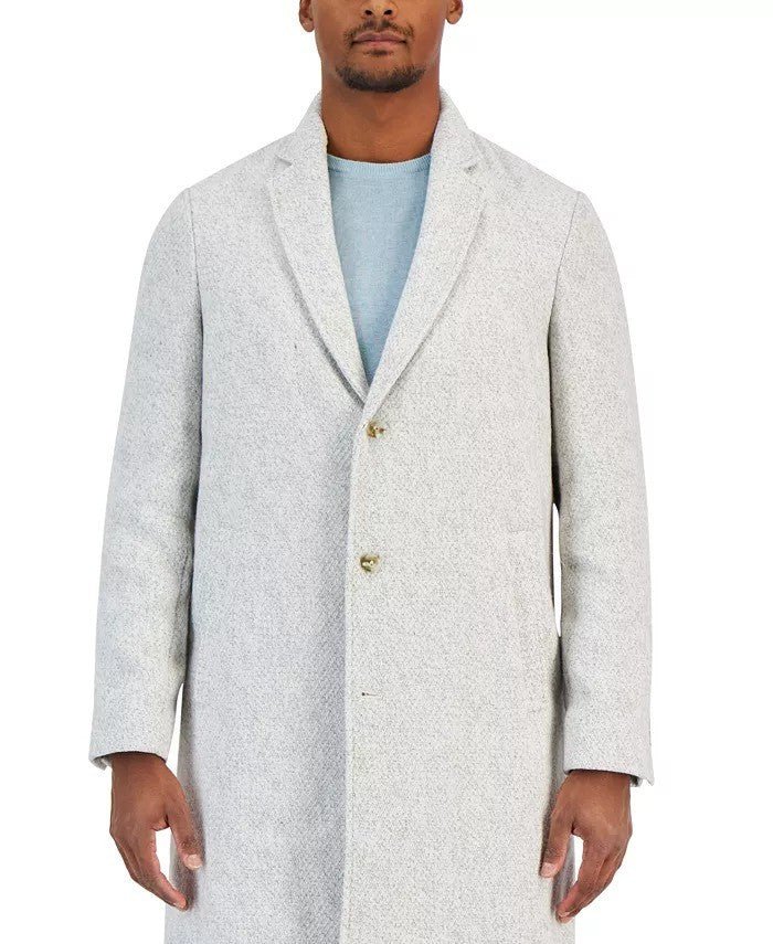 Translation missing: en.Alfani Men's Bruno Regular-Fit Textured Coat Vanilla Ice-Large 40-42