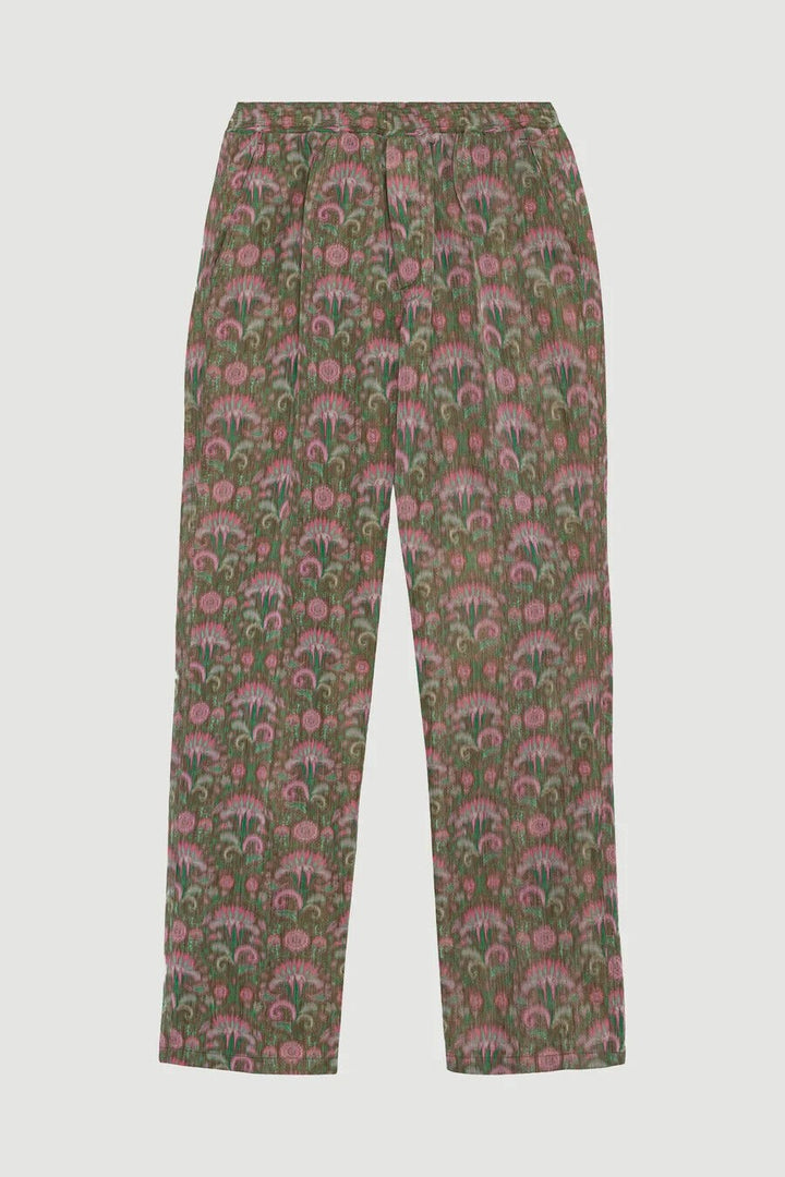 Translation missing: en.Soulland Men's Erich Drawstring Pants in Green Multi-Size XL 40-42W