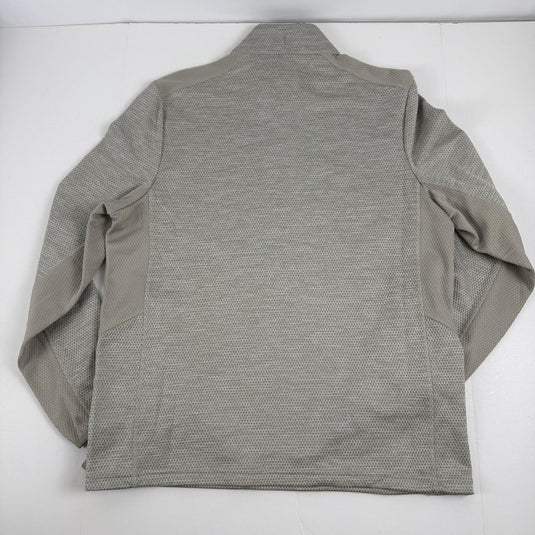 Translation missing: en.PGA Tour Golf Sweater Beige Heather Size Small Two-Tone Space-Dyed Quarter-Zip