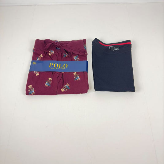 Translation missing: en.Polo Ralph Lauren Mens Polo Bear Pajamas Pants ONLY Wine Holiday Bear-Small
