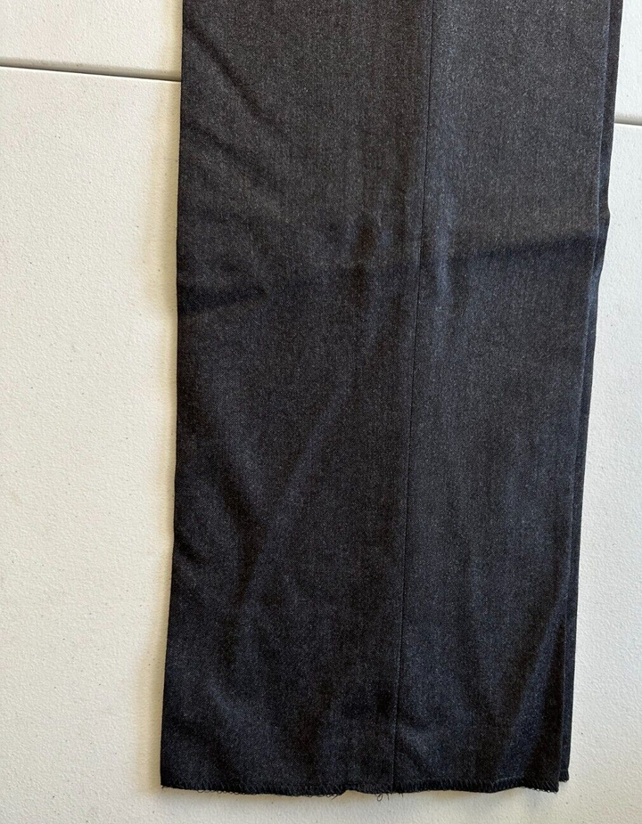 Translation missing: en.The Men's StoreDesigner Brand Wool Stretch Flannel Trousers in Char-40R Unhemmed