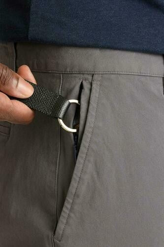 Translation missing: en.Bonobos Chino 2.0 Pants Graphites Gray 38W x 32L Slim Stretch Washed