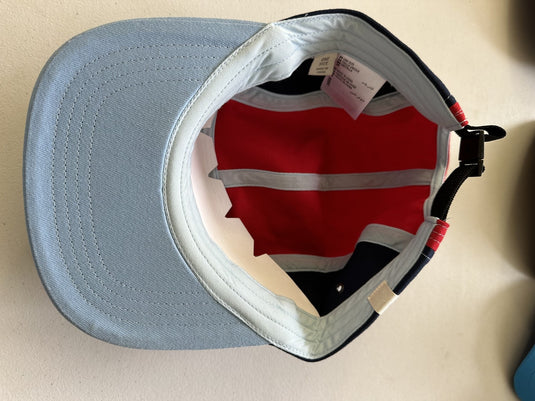 Translation missing: en.Sun + Stone Mens Colorblocked Panel Cap Red/blue Multi-O/S