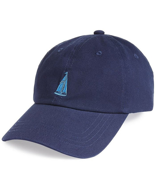 Translation missing: en.Club Room Men's Embroidered Baseball Hat in Navy-O/S