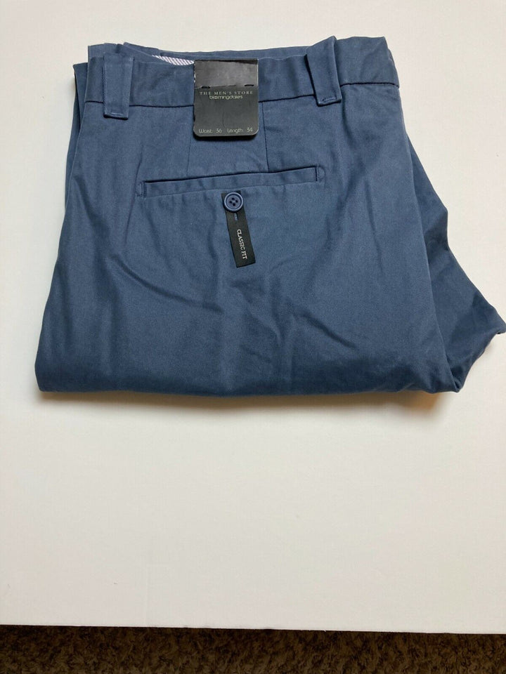Translation missing: en.The Men's Store Premium Chino Classic Fit Pants Med Blue-36/34