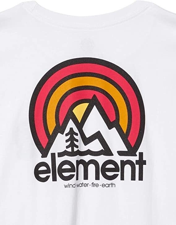 Translation missing: en.Element Men's Sonata Short Sleeve T-Shirt in Optic White-Medium