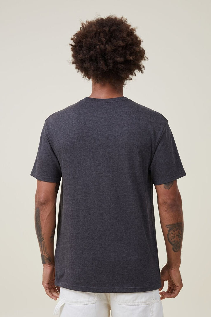 Translation missing: en.Cotton On Men's Loose Fit Souvenir T-shirt - Washed Black 'Take A Hike' - 2XL