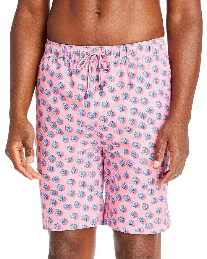 Translation missing: en.Peter Millar Men's Ocean City Swim Trunks in Coral Reef -Size Small