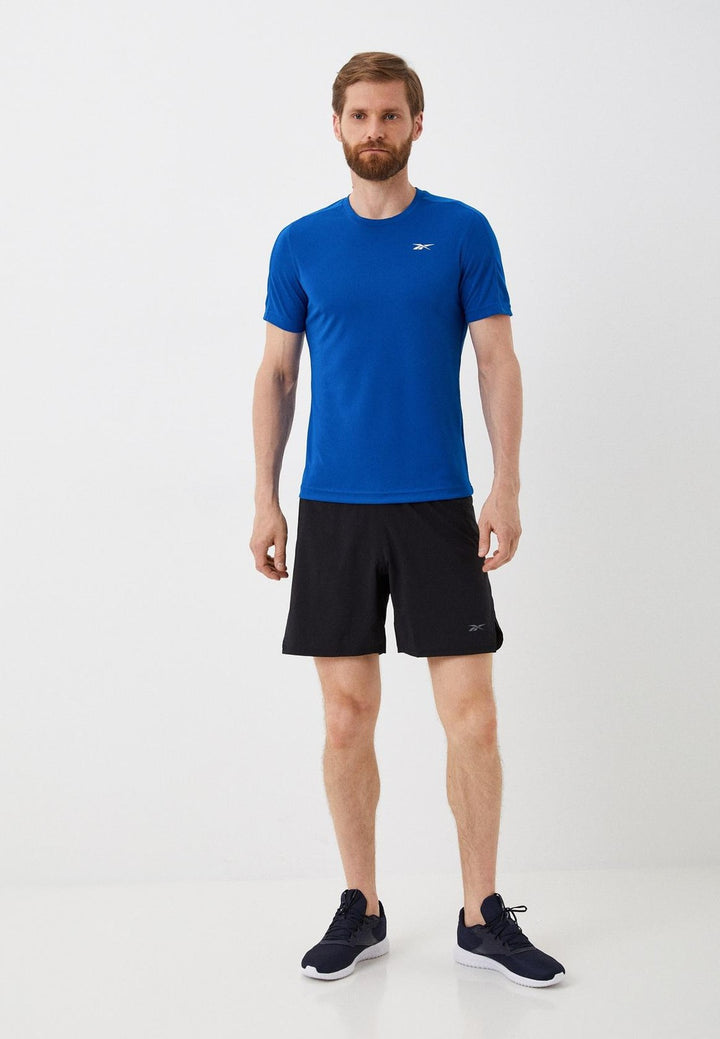 Translation missing: en.Reebok Workout Ready Tee Vector Blue Size Medium Speed Wicking Crewneck Men