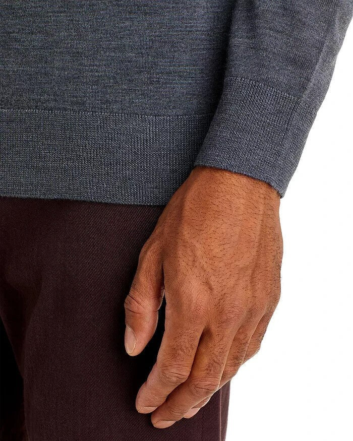 Translation missing: en.The Men's Store Designer Merino Wool Turtleneck Sweater  Med Grey-XL