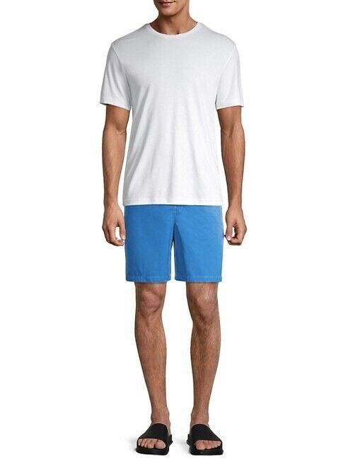 Translation missing: en.A.P.C. Men's Louis Solid Regular Fit Swim Trunks in Royal Blue-Medium