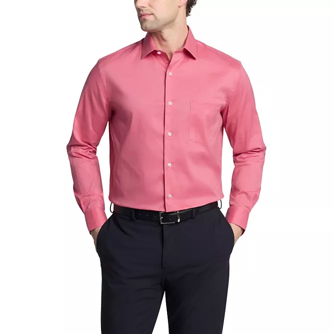 Translation missing: en.Van Heusen Men's Regular Fit Everyday Defense Dress Shirt Rouge-15-15.5 34/35