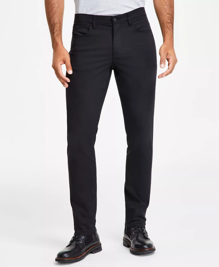 Translation missing: en.Calvin Klein Men's Ck Move 365 Slim-Fit Performance Stretch Pants - Black-36x32