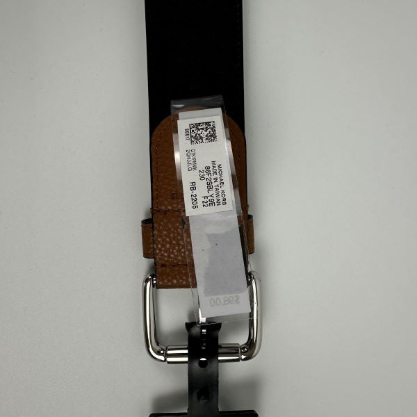 Translation missing: en.Michael Kors Mens Pebble Leather Jean Belt Brown-Size 32