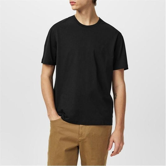 Translation missing: en.Ted Baker Regular Fit Tywinn Mens Black T-Shirt Cotton - Size Small