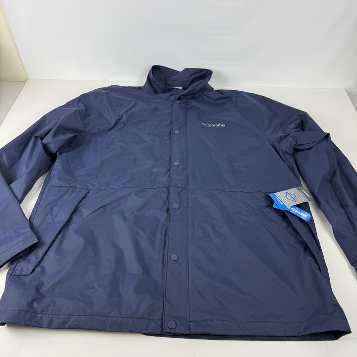 Translation missing: en.Columbia Men's Sleetwood Mac Jacket Waterproof Collegiate Blue-XL