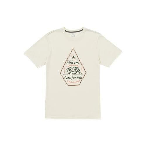 Translation missing: en.Volcom Men's Calinice Time California State Tee, Off White Heather, Medium