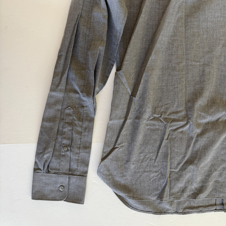 Translation missing: en.The Men's Store Chambray Classic Fit Shirt Grey-Large