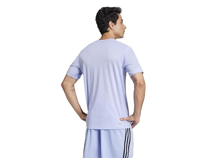 Translation missing: en.adidas Men's Essentials Feel Ready Logo Training T-Shirt Lavender-Small