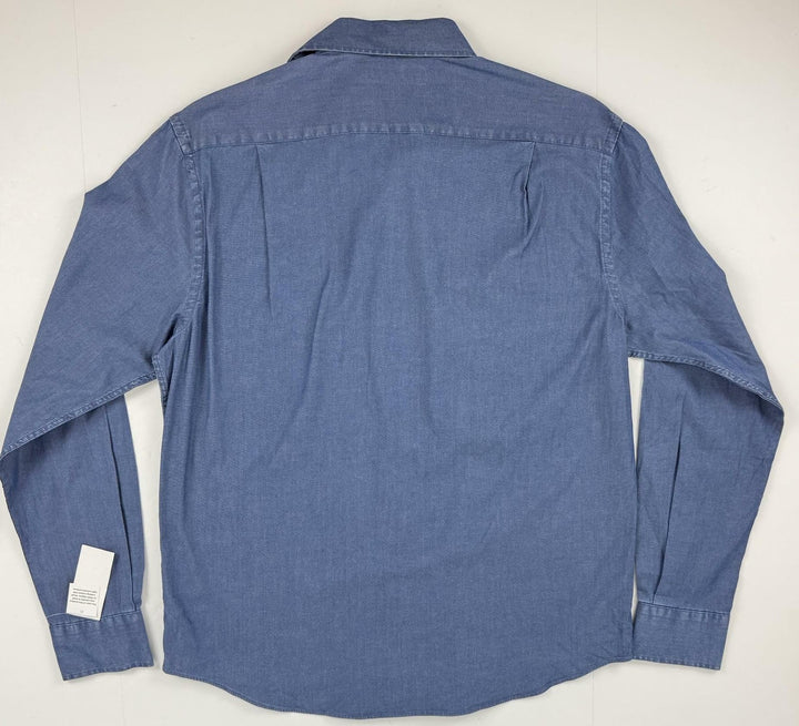 Translation missing: en.Tommy Hilfiger Men's Flex Reg Fit Washed Untucked Dress Shirt Blue-15-15.5 32/33