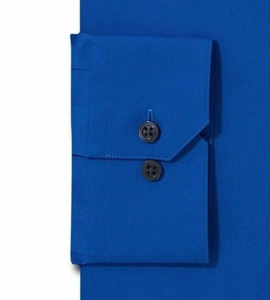 Translation missing: en.Alfani Dress Shirt Mens 14-14.5 32/33 Lazulite  Slim-Fit Temperature Regulate
