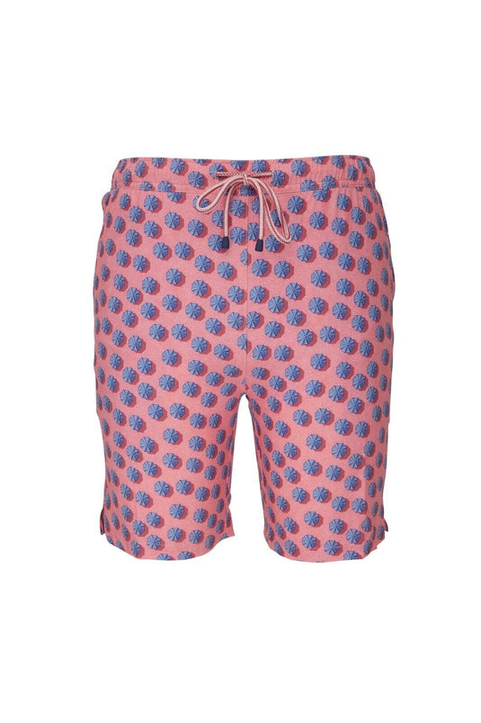 Translation missing: en.Peter Millar Men's Ocean City Swim Trunks in Coral Reef -Size Small