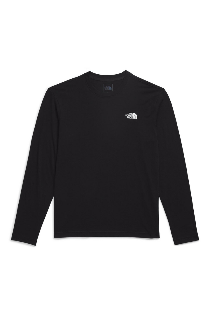 Translation missing: en.The North Face Men's Evolution Long-Sleeve Logo T-Shirt - TNF Black-Small