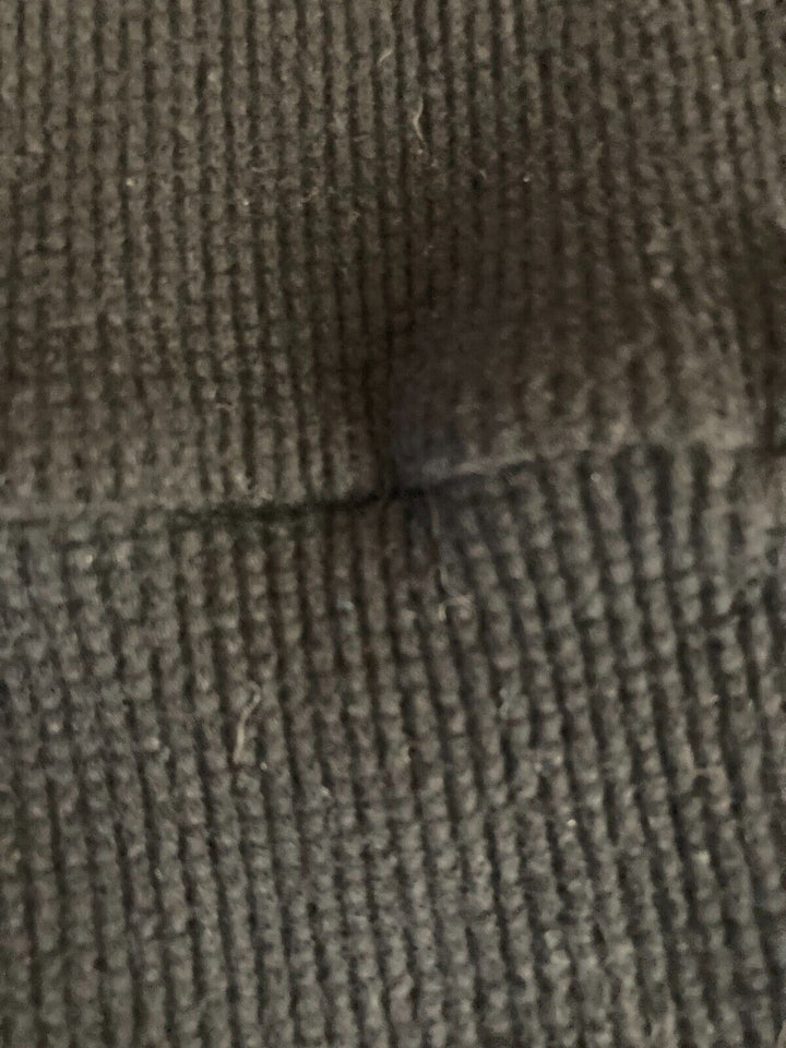 Translation missing: en.Monrow Men's Cotton Blend Waffle Knit Thermal Hoodie in Black-Size Small