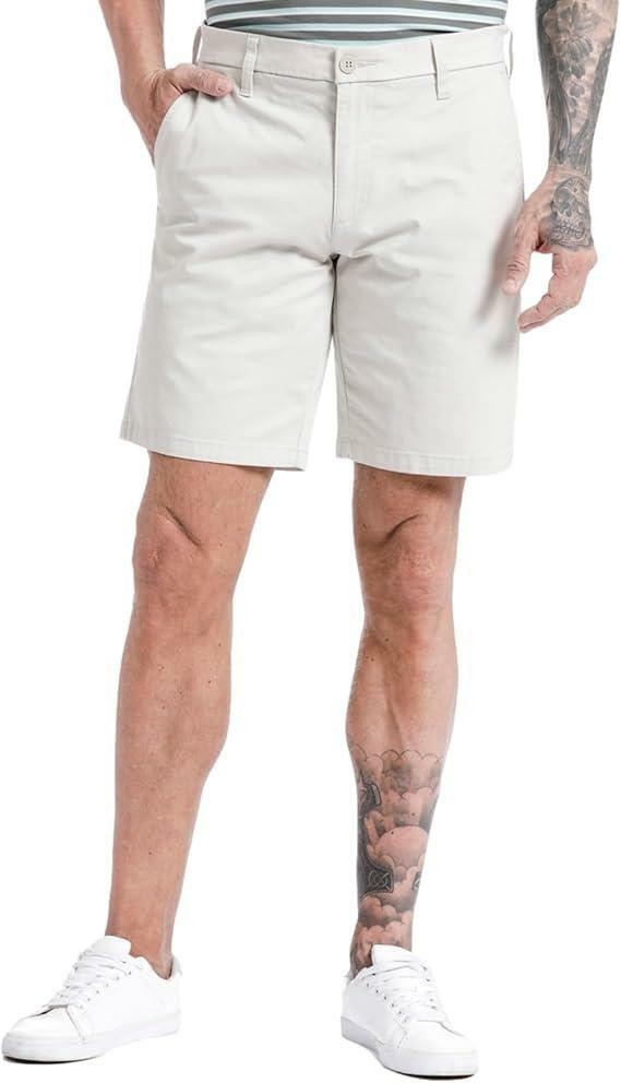 Translation missing: en.Dockers Men's Ultimate Straight Fit Supreme Flex Shorts Porcelain Khaki, 44