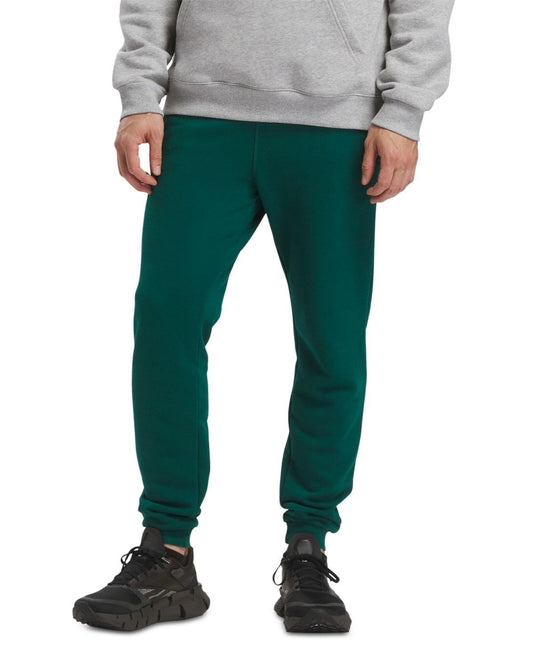 Translation missing: en.Reebok Identity Soft Fleece Joggers College Green Size Small Elastic Cuff Mens