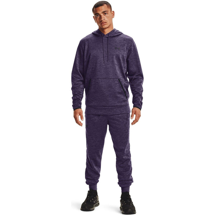 Translation missing: en.Under Armour Men's Armour Fleece Jogger Pants in Twilight Purple/Black-Large