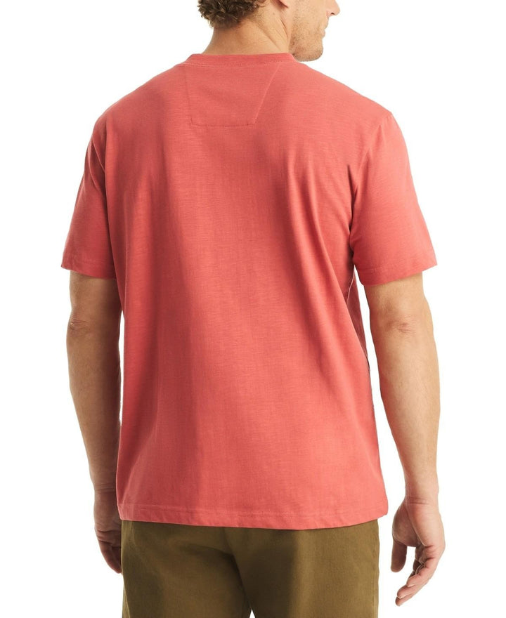 Translation missing: en.Nautica Men's Classic-Fit Solid Henley - Mineral Red-Small