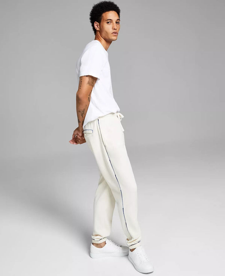 Translation missing: en.And Now This Men's Painted Seams Fleece Jogger Sweatpants in Highbeam-2XL