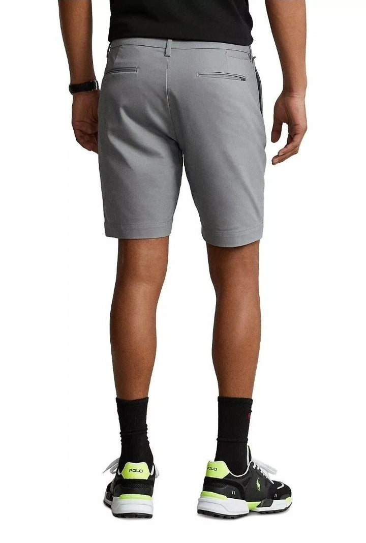Translation missing: en.Polo Ralph Lauren Men's 9-Inch Slim Fit Dobby Shorts - Perfect Grey-42W