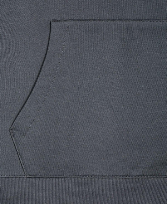 Translation missing: en.Mode of One Men's Relaxed-Fit Fleece Hoodie Ebony Grey-Large