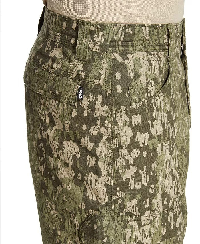Translation missing: en.Bass Outdoor Pro-Cargo Shorts Men's 40W Deep Lichen Green Ripstop Printed 9in